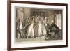 The Advertisement for a Wife-Thomas Rowlandson-Framed Premium Giclee Print