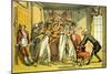 'The advertisement for a wife'-Thomas Rowlandson-Mounted Giclee Print