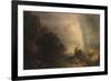 The Aegean Sea, c.1877-Frederic Edwin Church-Framed Giclee Print