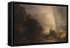 The Aegean Sea, c.1877-Frederic Edwin Church-Framed Stretched Canvas