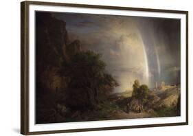 The Aegean Sea-Frederic Edwin Church-Framed Giclee Print