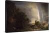 The Aegean Sea-Frederic Edwin Church-Stretched Canvas