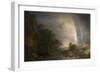 The Aegean Sea-Frederic Edwin Church-Framed Art Print