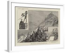 The Aerial Railway at Gibraltar-null-Framed Giclee Print