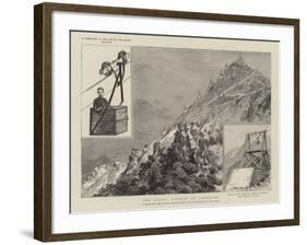 The Aerial Railway at Gibraltar-null-Framed Giclee Print