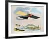 The Aerial Steam Carriage-null-Framed Giclee Print