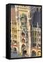 The Aerial View of Munich City Center-Gary718-Framed Stretched Canvas