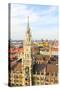 The Aerial View of Munich City Center-Gary718-Stretched Canvas