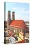 The Aerial View of Munich City Center-Gary718-Stretched Canvas