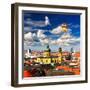 The Aerial View of Munich City Center-Gary718-Framed Photographic Print