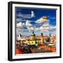 The Aerial View of Munich City Center-Gary718-Framed Photographic Print