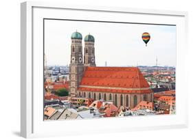 The Aerial View of Munich City Center-Gary718-Framed Photographic Print