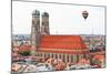 The Aerial View of Munich City Center-Gary718-Mounted Photographic Print