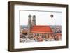 The Aerial View of Munich City Center-Gary718-Framed Photographic Print