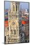 The Aerial View of Munich City Center-Gary718-Mounted Photographic Print