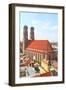 The Aerial View of Munich City Center-Gary718-Framed Photographic Print