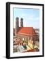 The Aerial View of Munich City Center-Gary718-Framed Photographic Print