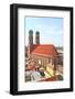 The Aerial View of Munich City Center-Gary718-Framed Photographic Print