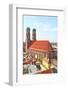 The Aerial View of Munich City Center-Gary718-Framed Photographic Print