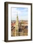 The Aerial View of Munich City Center-Gary718-Framed Photographic Print