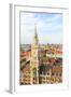 The Aerial View of Munich City Center-Gary718-Framed Photographic Print