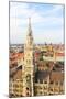 The Aerial View of Munich City Center-Gary718-Mounted Photographic Print