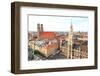 The Aerial View of Munich City Center-Gary718-Framed Photographic Print