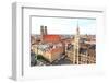 The Aerial View of Munich City Center-Gary718-Framed Photographic Print