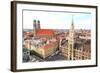 The Aerial View of Munich City Center-Gary718-Framed Photographic Print