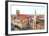 The Aerial View of Munich City Center-Gary718-Framed Photographic Print