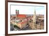 The Aerial View of Munich City Center-Gary718-Framed Photographic Print