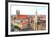 The Aerial View of Munich City Center-Gary718-Framed Photographic Print