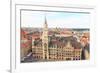 The Aerial View of Munich City Center-Gary718-Framed Photographic Print