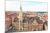 The Aerial View of Munich City Center-Gary718-Mounted Photographic Print