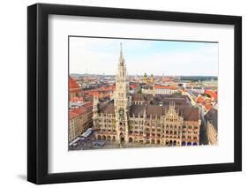 The Aerial View of Munich City Center-Gary718-Framed Photographic Print