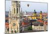 The Aerial View of Munich City Center-Gary718-Mounted Photographic Print