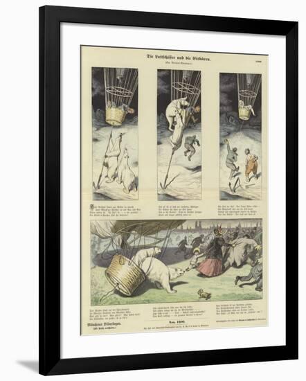 The Aeronauts and the Polar Bears-null-Framed Giclee Print