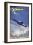 The Aeroplane' magazine cover - A W Meteor NF11 Aircraft, 1951-Laurence Fish-Framed Giclee Print