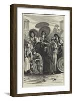 The Aesthetic Quadrille Party-Henry Stephen Ludlow-Framed Giclee Print