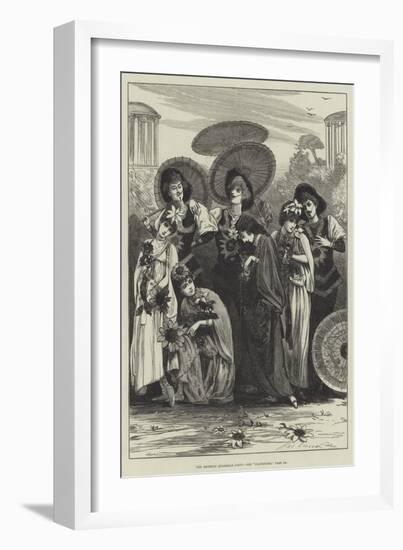 The Aesthetic Quadrille Party-Henry Stephen Ludlow-Framed Giclee Print