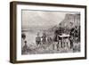 The Afghan Boundary Commission: the Russian and British Commissioners at Zulfikar-Richard Caton Woodville II-Framed Giclee Print