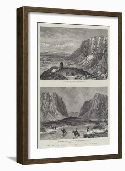 The Afghan Boundary Commission, the Zulfikar Pass-null-Framed Giclee Print