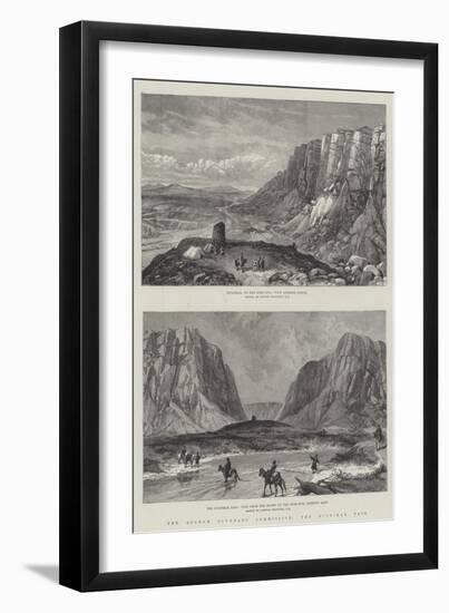 The Afghan Boundary Commission, the Zulfikar Pass-null-Framed Premium Giclee Print