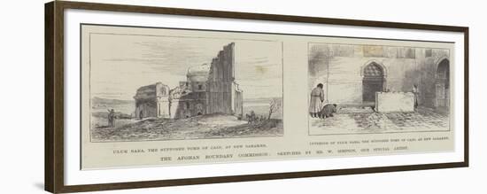 The Afghan Boundary Commission-William 'Crimea' Simpson-Framed Premium Giclee Print