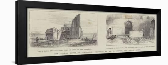 The Afghan Boundary Commission-William 'Crimea' Simpson-Framed Premium Giclee Print