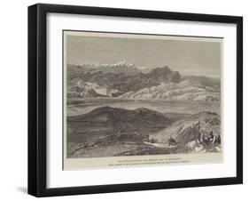 The Afghan Boundary, the Nialsheni Pass, on the Heri-Rud-William 'Crimea' Simpson-Framed Giclee Print