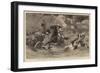 The Afghan Campaign, a Freshet in the Bolan Pass-null-Framed Giclee Print