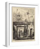 The Afghan Campaign, a Lane in the Village of Khushi-null-Framed Giclee Print