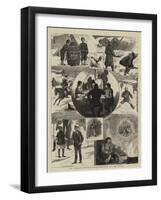 The Afghan Campaign, Christmas-Tide at the Front-William Ralston-Framed Giclee Print