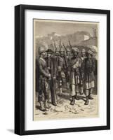 The Afghan Campaign, Led to Execution at Cabul-Godefroy Durand-Framed Giclee Print